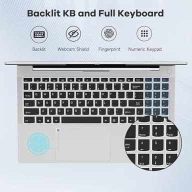 15.6 Business-gaming-Laptop, 6-Cores AMD Ryzen 5 6600H 660M 6nm GPU, 32GB DDR5 2TB SSD(Beat i7-1165G7 up to 4.5GHz)100W Type-C FHD IPS Laptop-Computer with Fingerprint Backlit Keyboard WiFi5 Win11 - Image 7