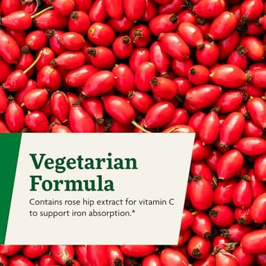 Floradix by Salus Iron & Herbs - Liquid Herbal Supplement for Energy Support* - Iron Supplement with Vitamin C & B Complex Vitamins - for Men & Women - 16.9 Fl Oz - Image 6
