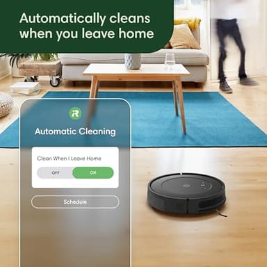 iRobot Roomba Vac Robot Vacuum (Q0120) - Easy to use, Power-Lifting Suction, Multi-Surface Cleaning, Smart Navigation Cleans in Neat Rows, Self-Charging, Alexa - Image 7