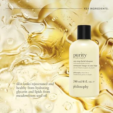 philosophy purity made simple facial cleanser 22 fl oz - Image 2