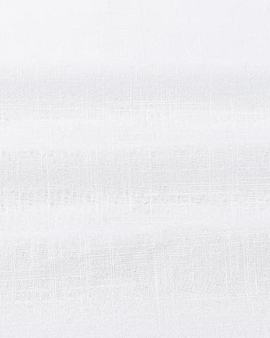 Alimens & Gentle Linen Shirts for Men Camp Short Sleeve Button Down Shirts Cotton Summer Beach Cuban Shirts Vacation Hawaiian Shirts White - Image 5