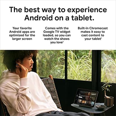 Google Pixel Tablet with Charging Speaker Dock - Android Tablet with 11-Inch Screen, Smart Home Controls, and Long-Lasting Battery - Hazel/Hazel - 128 GB, 2560x1600 Pixels - Image 5