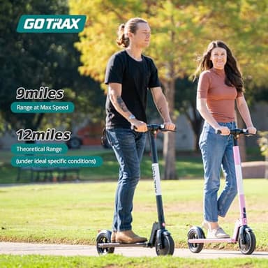 Gotrax GXL V2 Electric Scooter, 8.5" Solid Tire, Max 9 Mile and 15.5Mph Speed Power by 250W Motor, Lightweight 25.95lb, Cruise Control Aluminum Alloy Frame Foldable Commuting Escooter for Adults 13+ - Image 4