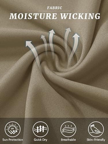 MAGCOMSEN Tshirts for Men Summer Crew Neck Ultra Lightweight Short Sleeve Rash Guards Shirts Quick Dry Shirts - Image 4