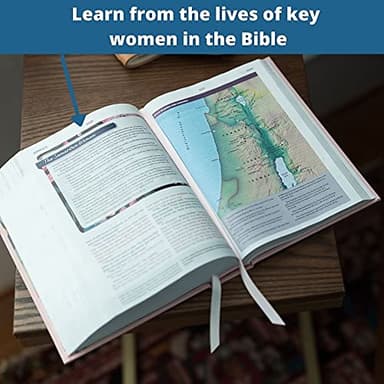 NIV, The Woman's Study Bible, Hardcover, Full-Color: Receiving God's Truth for Balance, Hope, and Transformation - Image 6