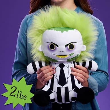 Just Play Beetlejuice Movie Comfort 2 Pound Weighted Plush, 12-inch Stuffed Doll, Kids Toys for Ages 3 Up - Image 4