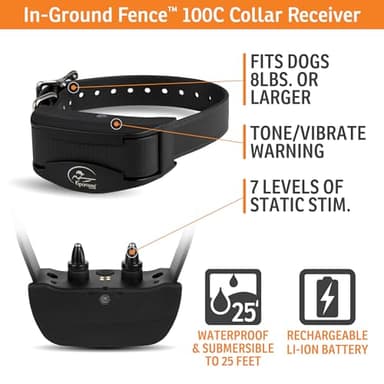SportDOG Rechargeable In-Ground Fence System - Creates Secure Play Area - Electric Fence for Dogs - Waterproof Collar - Long-Lasting System - Expandable Design - Image 3