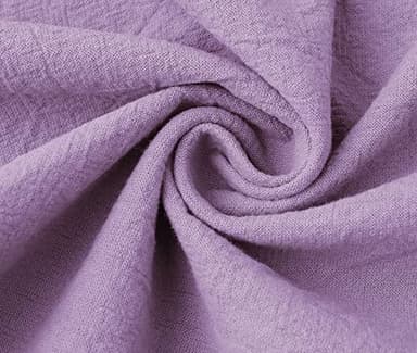 lymanchi Toddler Girl Cotton Linen Ruffle Halter Sleeveless Casual Kids Dresses 818 Purple 90 - Image 7