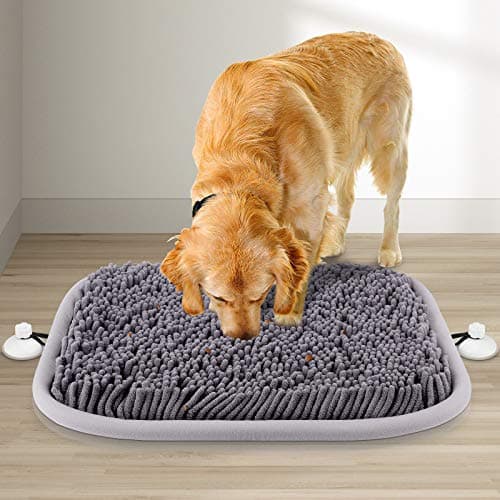 Snuffle Mat for Dogs, 17'' x 21'' Dog Sniffing Interactive Feeding Game Boredom, Puzzle Toys Encourages Natural Foraging Skills and Stress Relief Small/Medium/Large Dogs - Image 1