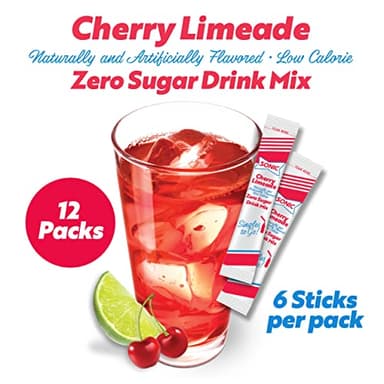 Sonic Singles To Go Powdered Drink Mix, Cherry Limeade, 6 Sticks Per Box, 12 Boxes (72 Sticks Total) - Image 4