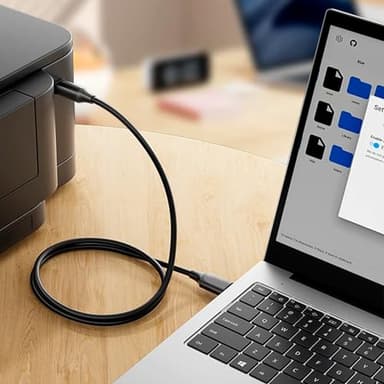 LIONX USB Printer Cable – Compatible with Epson ET-2720, ET-2750, ET-2760, ET-4760, XP-4100 – 6 Ft USB Type-A to Type-B Cable for Data Transfer and Printing - Image 7