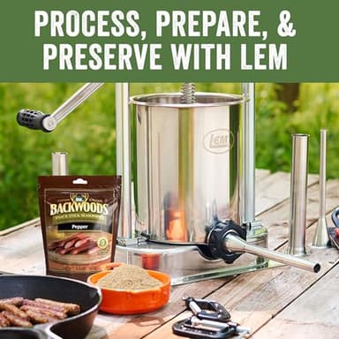 LEM Backwoods Pepper Stick Seasoning with Cure Packet - Image 6