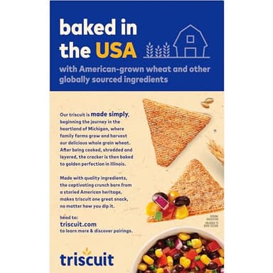 Triscuit Thin Crisps Applewood Barbecue Whole Grain Wheat Crackers, Lunch Snacks, Bulk Snack Crackers, 6-7.1 oz Boxes - Image 14
