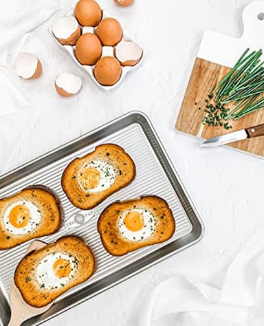 USA Pan Nonstick Quarter Sheet Pan, Set of 2 - Image 6