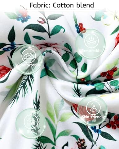 YALLET Baby Girl Clothes Newborn Infant Girl Outfits Floral Romper+Pants+Headband Fall Baby Layettes for Clothing 0-18 Months(Green, 3-6 Months) - Image 5