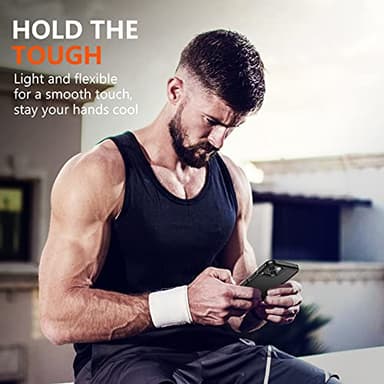 SPIDERCASE Designed for iPhone 13 Case, [10 FT Military Grade Drop Protection] [with 2 pcs Tempered Glass Screen Protector] Case for iPhone 13 6.1 inch (Black) - Image 7