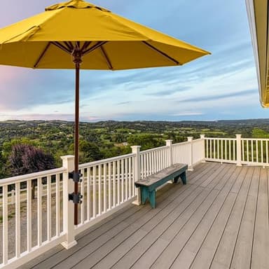 Wdwlbsm 2PCS Patio Umbrella Holder Heavy Duty Outdoor Umbrella Stand Patio Umbrella Holder clamp ,Adjustable Patio Umbrella clamp Railing for Deck Railing,Fences,Docks,Courtyard Balcony, Patios - Image 6