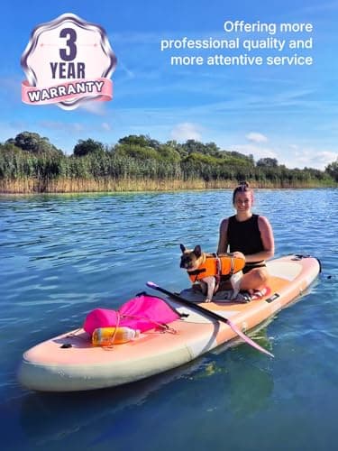 Niphean（Ultra-Light）Inflatable Paddle Board with (Beginner Friendly) StabilTrac Fin and Durable SUP Accessories, 10' Stand Up Paddle Boards for Adults & Youth, Versatile Yoga Paddle Board, Gift Ideas - Image 7