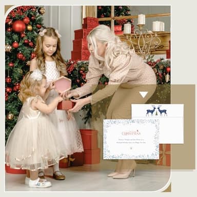 Goefun Blank Note Cards and Envelopes 5 x 7 Folded Cardstock and A7 Envelopes Self Seal 100 Pack for Invitations, Wedding, DIY Greeting Cards, Birthday - Image 7