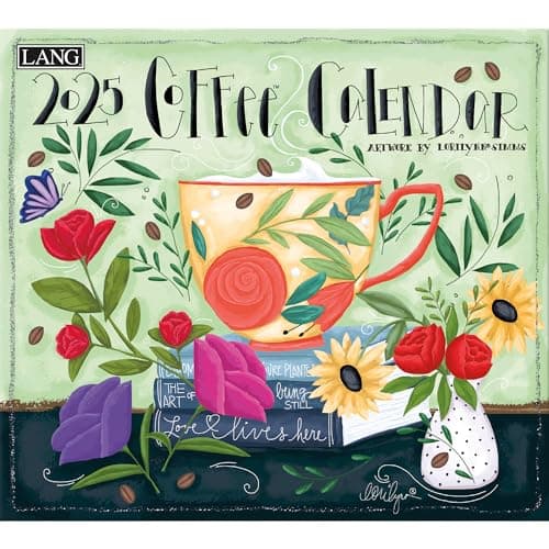Lang, Coffee 2025 by LoriLynn Simms Wall Calendar - Image 1