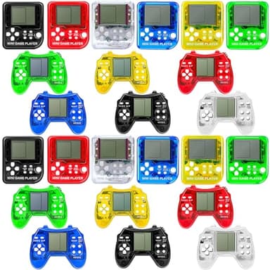 DOEA 24Pcs Video Game Party Favors for Kids, Arcade Keychain, Bulk Party Supplies for Birthday, Goodies Bags Stuffer Classroom Prizes - Image 1