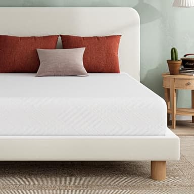 EGO 6 Inch Twin Mattress - Green Tea Memory Foam, Cooling Gel, Fiberglass-Free, CertiPUR-US Certified, for Kids, Bunk Beds, Trundle & Daybeds - Image 2