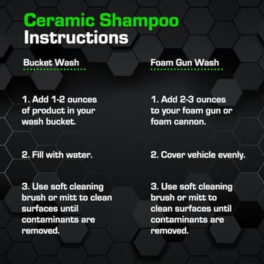 Ceramic Car Shampoo - Car Wash For Ceramic Coatings - Car Wash Soap - Adds Hydrophobic Protection | Enhances Ceramic Coatings, Waxes Or Sealants | Incredible Shine - Image 7