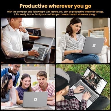 jumper Laptop, 12GB RAM 640GB ROM, Office 365-1 Year 5305U Processor, 15.6 Inch Computer, FHD IPS Screen, 38Wh Battery, 2 Stereo Speakers, USB3.0 * 2, HDMI, for Business and Students. - Image 8