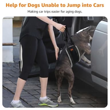 LOOBANI Portable Dog Sling for Back Legs, Hip Support Harness to Help Lift Dogs Rear for Canine Aid and Old K9 Cruciate Ligament Rehabilitation - Image 4