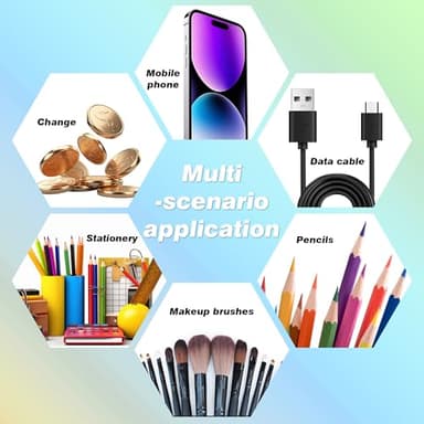 JAESITETER Big Capacity Pencil Case Large Pencil Pouch 3 Compartment Pouch Pen Bag for School Office Large Storage High Capacity Pencile Pounch for Teen Girl Boy Men Women - Image 7