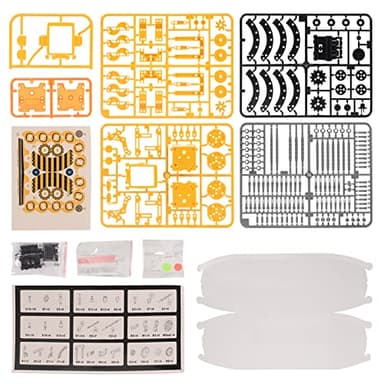 AESGOGO STEM Projects for Kids Ages 8-12, Solar Robot Science Building Kits, Birthday Gifts for 8 9 10 11 12-16 Year Old Boys Girls Teens, Robotics Powered by Sun or Battery(Not Include). - Image 7