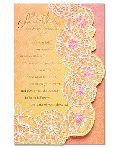 American Greetings Mothers Day Card for Mom (The Difference She's Made) - Image 1