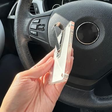 Drive Safe I Love You Visor Clip, Car Picture Holder, Sun Visor Photo Clip, Acrylic Magnetic Photo Clip, Car Picture Frame, Magnetic Photo Frames - Image 5