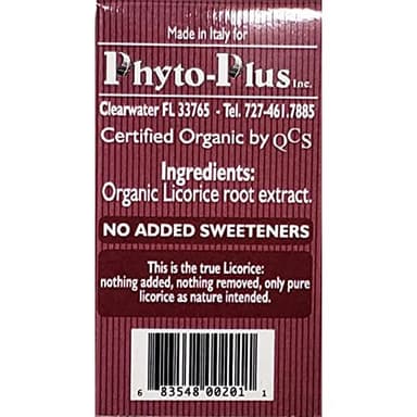 Zagarese Organic Licorice, Original flavor, 0.88 ounce flip top box, Set of 6. - Image 4