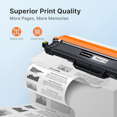 E-Z Ink TN227 Compatible Toner Cartridge Replacement for TN-227BK/C/M/Y High Yield Brother TN227 TN227BK TN223 to use with HL-L3270CDW HL-L3230CDW HL-L3210CW HL-L3290CDW MFC-L3710CDW (4 Pack) - Image 3