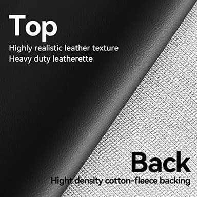 BearCover Heavy Duty Leatherette Billiard Pool Table Cover, Waterproof & Tearproof Covers for Pool Table 7/8/9FT Fitted (8 Feet/ Black) - Image 6