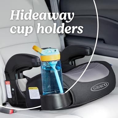 Graco TurboBooster 2.0 Backless Booster Car Seat, Denton - Image 4