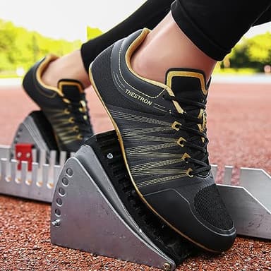 Zakey Track and Field Shoes Men Women Kids Spikes Sneakers Track Race Jumping Sneakers Girls Professional Running Nail Spikes Shoes Boys … - Image 5