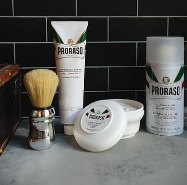 Proraso Shaving Soap in a Bowl, Sensitive Skin, 5.2 Oz - Image 7