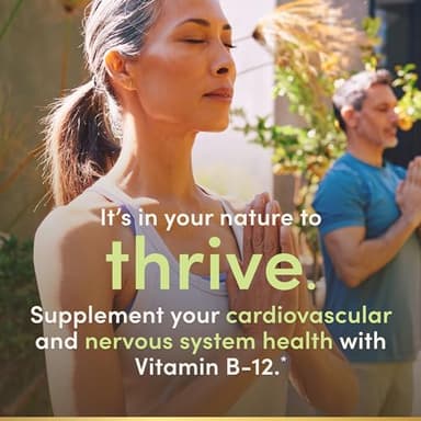 Nature's Bounty Vitamin B12 1000 mcg Supplements, Supports Energy Metabolism, 200 Ct - Image 4