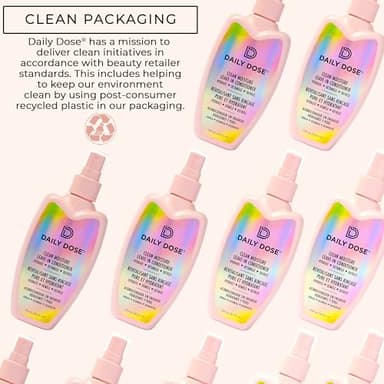 DAILY DOSE Effortless Detangler Spray & Leave In Conditioner for Dry, Damaged, & Frizzy Hair. Instantly Softens, Smooths & Adds Shine. For Kids & Adults. Award-winning, Vegan, Sulfate-Free, Color Safe - Image 9