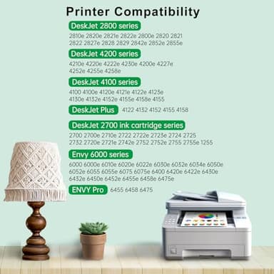 SAILNER 67XL Black High-Yield Ink Cartridge Replacement for HP Ink 67 67XL HP Printer Ink use with for DeskJet 2855e Ink Cartridges Deskjet 4155e 2755e 4155 2700 2700e Envy 6055 Printer 67(2 Pack) - Image 3