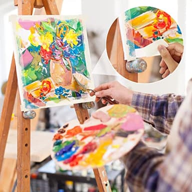 SEBETOW Masking Tape Bulk 10 Packs 0.75 Inch - Masking Tapes Artist Drafting Tapes White Beige, General Purpose for Craft, Art, Office, School, 3/4 Inch x 55 Yards x 10 Rolls - Image 5