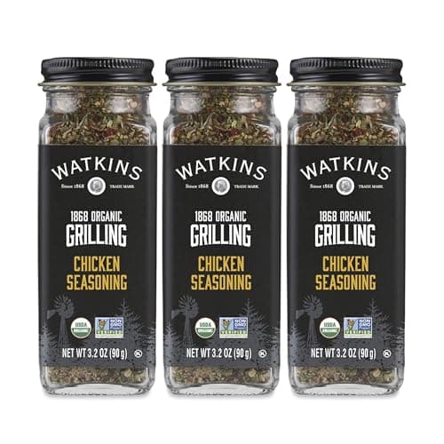 Watkins Organic Grilling Chicken Seasoning, 3.2 Oz, 3-Pack - Image 1