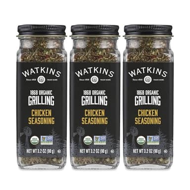 Watkins Organic Grilling Chicken Seasoning, 3.2 Oz, 3-Pack - Image 1