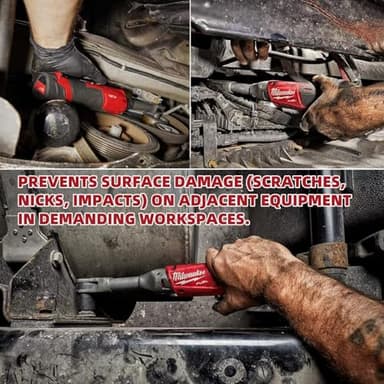 Muscovite 3050-20 insider ratchet Rubber Protective Boot Cover Fit for Milwaukee 3050-21 M12 FUEL INSIDER Extended Reach Box Ratchet - 49-16-3050 - Image 7