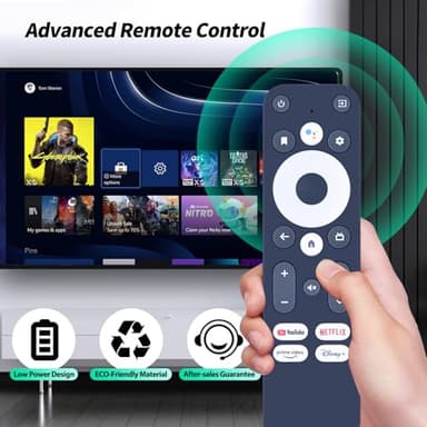 New Replace Remote for MECOOL KM7 Plus TV Box Android 11 R-C-OHS-C008 Anker Nebula 4K Streaming Dongle Strong LEAP-S3 SRT41 - Image 5
