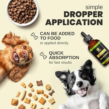 Billion Pets - Hemp Oil for Dogs and Cats - Helps with Anxiety, Pain, Stress, Sleep, Arthritis, Seizures Relief - Hip and Joint Support - Calming Drops - Image 4