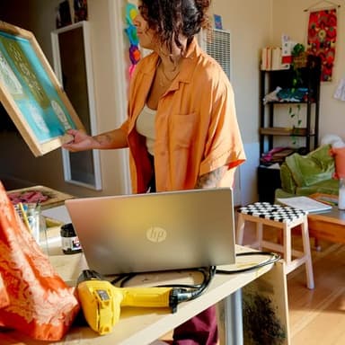 HP 15.6" Touchscreen Pavilion Laptop Computer, 32GB RAM, 1.5TB Storage (1TB SSD + 500GB Ext), 10-Core Intel i5 Processor, Wi-Fi 6E, Windows 11 Pro with Lifetime Microsoft Office, MarxsolAccessory - Image 9