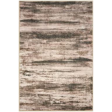 KOZYFLY Washable Rugs 8x10 Area Rug Modern Ombre Thin Rugs for Living Room, Washable Large Non-Slip Soft Striped Rug for Bedroom, Print Blush Brown Abstract Carpet for Laundry/Kid Room - Image 8